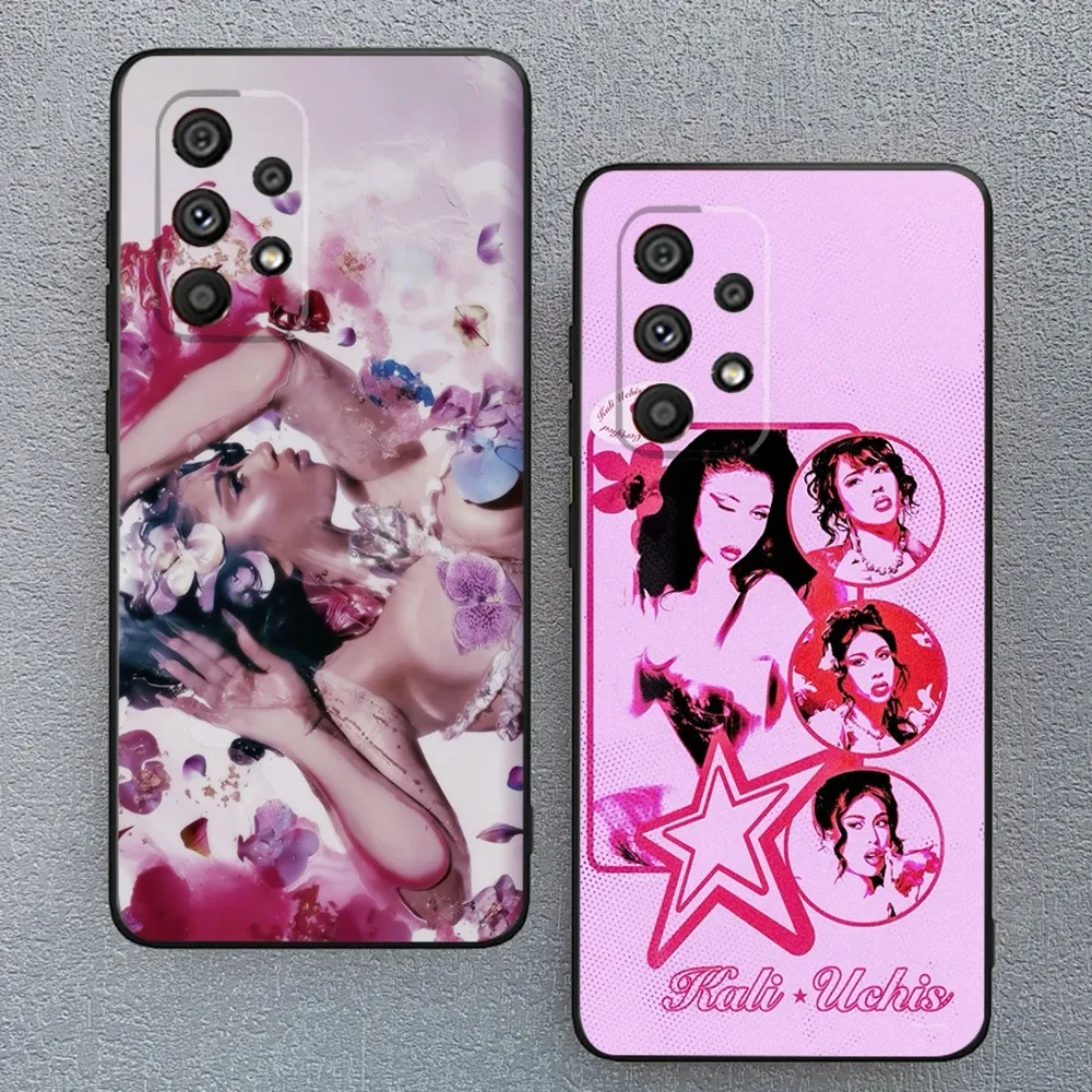 Чехол для телефона Singer Kali U-uchi для Samsung Galaxy A13,A21s,A22,A31,A32,A52,A53,A71,A80,A91, мягкий черный чехол для телефона