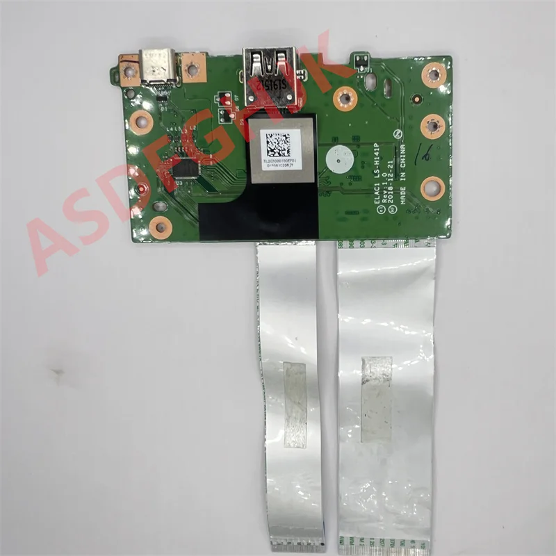 Original For Lenovo Chromebook S345-14AST USB PCB board+cable LS-H141P EL2G3000Y00 100% Perfect Work