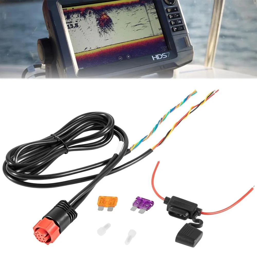 

000-0127-49Power/Data Cable Fits for Lowrance All HDS Units:HDS-10 HDS-10m HDS-5 HDS-5m HDS-5x HDS-7 HDS-7m HDS-8 HDS-8m Series
