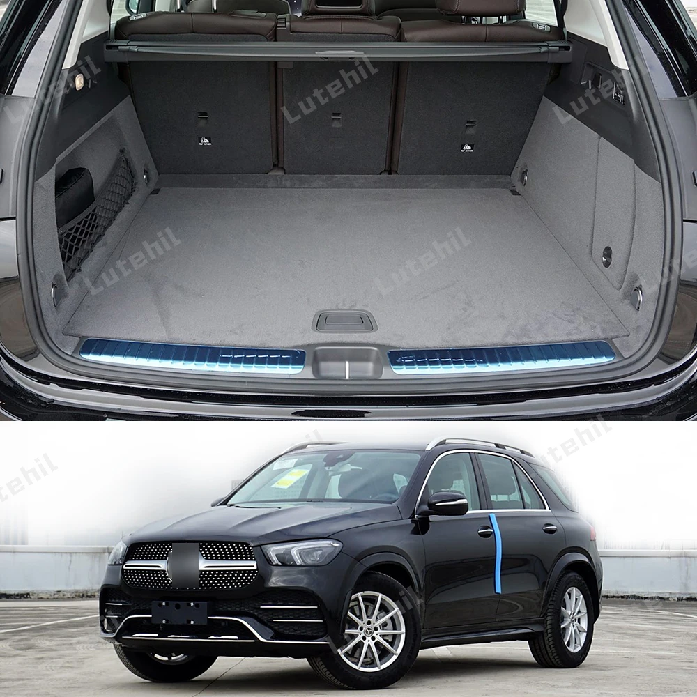 For Mercedes Benz GLE Class Coupe C167 2020-2025 Car Trunk Mats Carpet Cargo Liner Car Backrest Pad Interior Accessories