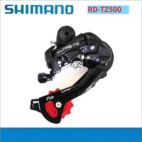 Shimano Tourney TZ RD-TZ500 desviador trasero 6s 7s 18s 21s transmisión RD TZ500 MTB bicicleta desviador piezas de ciclismo