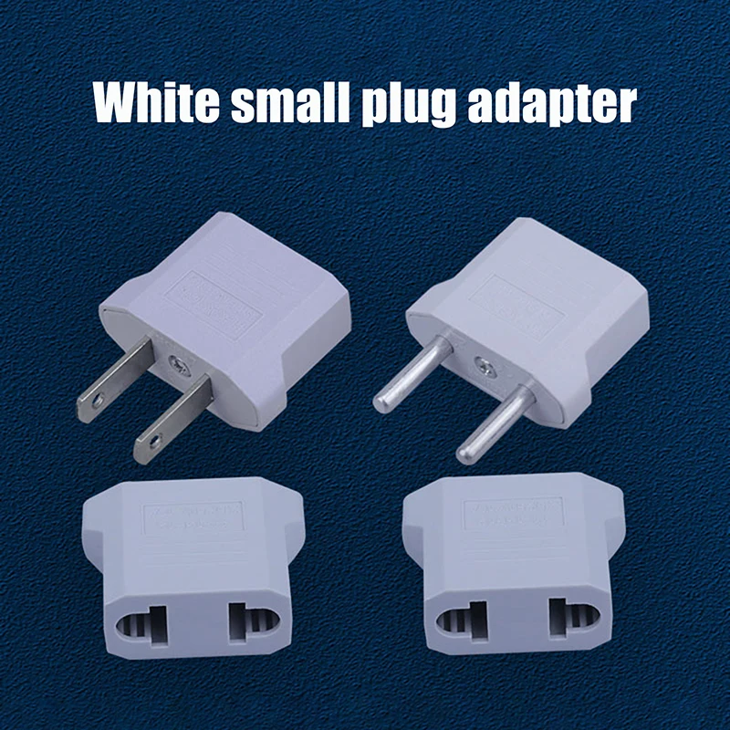 5/10 Pack US to EU Converter Plug, EU to US, US to AU Dual Purpose Flat Adaptor