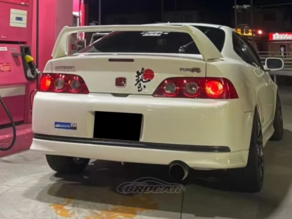 For 2002--2006 Honda Acura Integra RSX DC5 Original No Lights High Quality ABS Plastic Unpainted Spoiler Trunk Boot Wing Spoiler