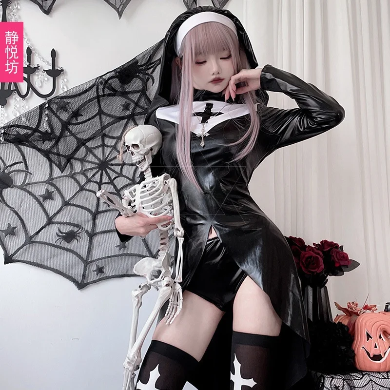 الكبار لوهين راهبة زي الصليب القوطية Sle تأثيري دور بلانغ k موضوع مرحلة الأداء التقليدي Hanfu #2