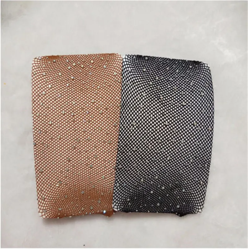 طفلة حجر الراين بسط أسفل السراويل شبكة صيد السمك الساطع الماس جوارب طويلة لباردة البرية قيعان الجوارب الأميرة الاطفال طماق #6