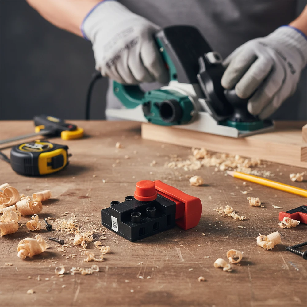 

1pc Chainsaw Switch Replacement Trigger Switch For Electric Planer Household Woodworking Chainsaw Power Tools