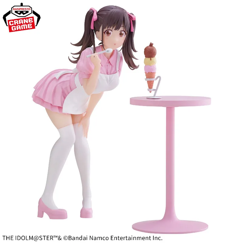 In stock Original Anime THE IDOLM@STER SHINY COLORS ESPRESTO-Sweetest pose-CHIYOKO SONODA Action Figure PVC Model Toys