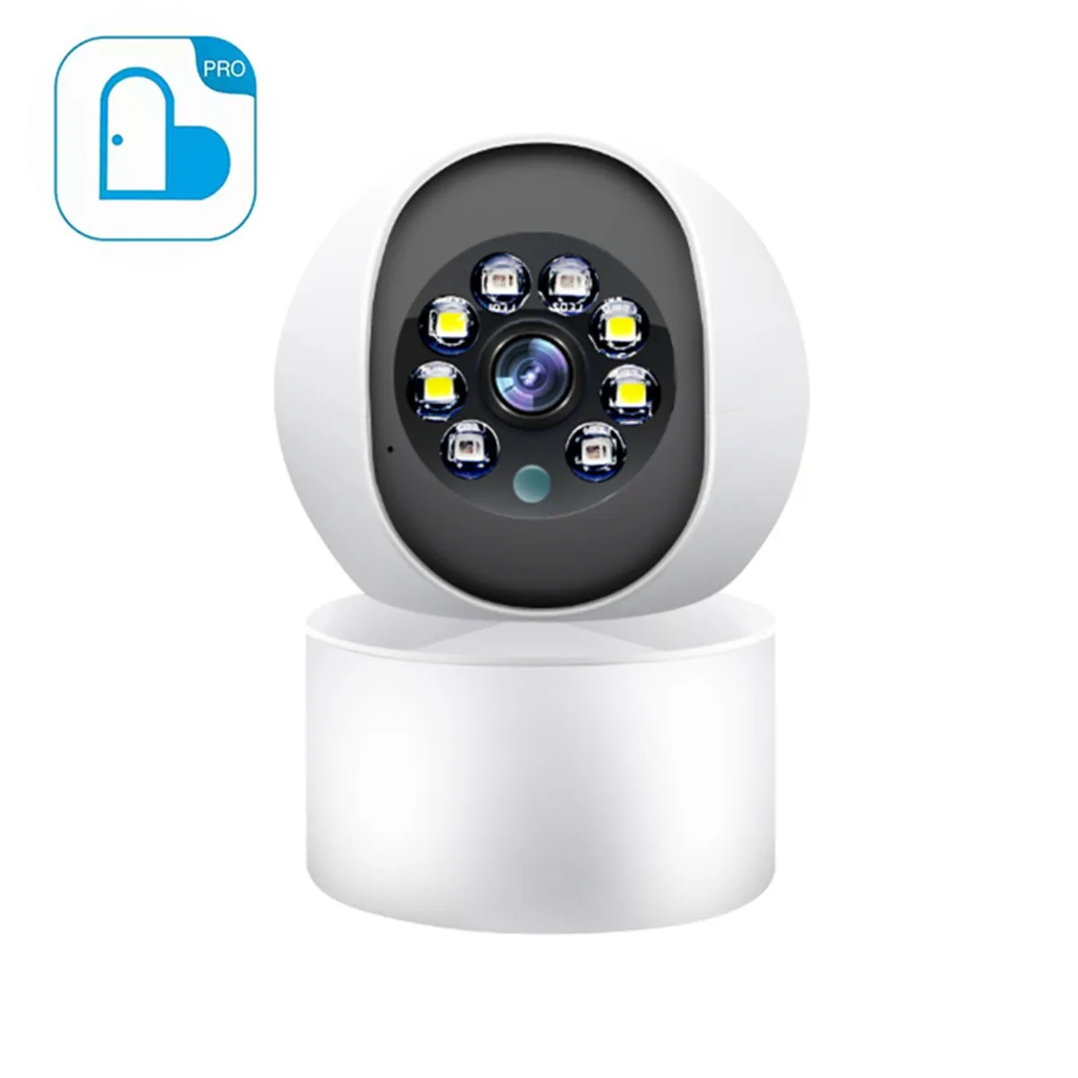 5MP UHD Carecam App Dual Screen Full Color PTZ IP Camera AI Humanoid Detection Home Security CCTV Baby  Monitor