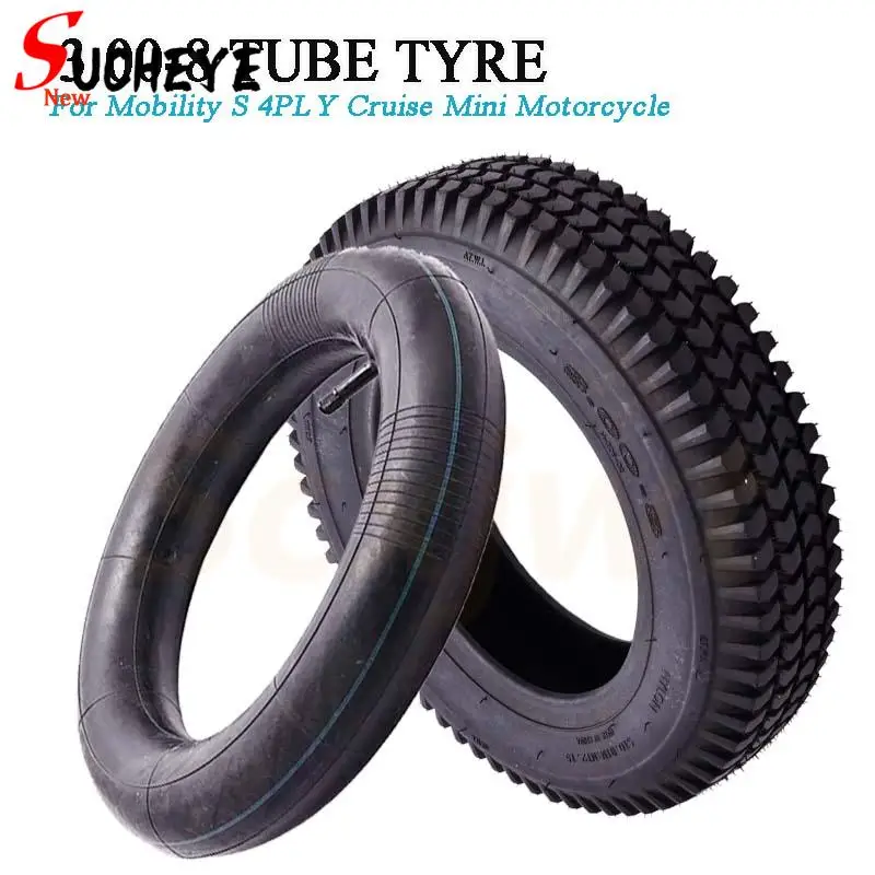 High-quality 3.00-8 Tire 300-8 Scooter Tyre & Inner Tube for Mobility Cruise Mini Motorcycle CST 3.00-8 Inner Tyre