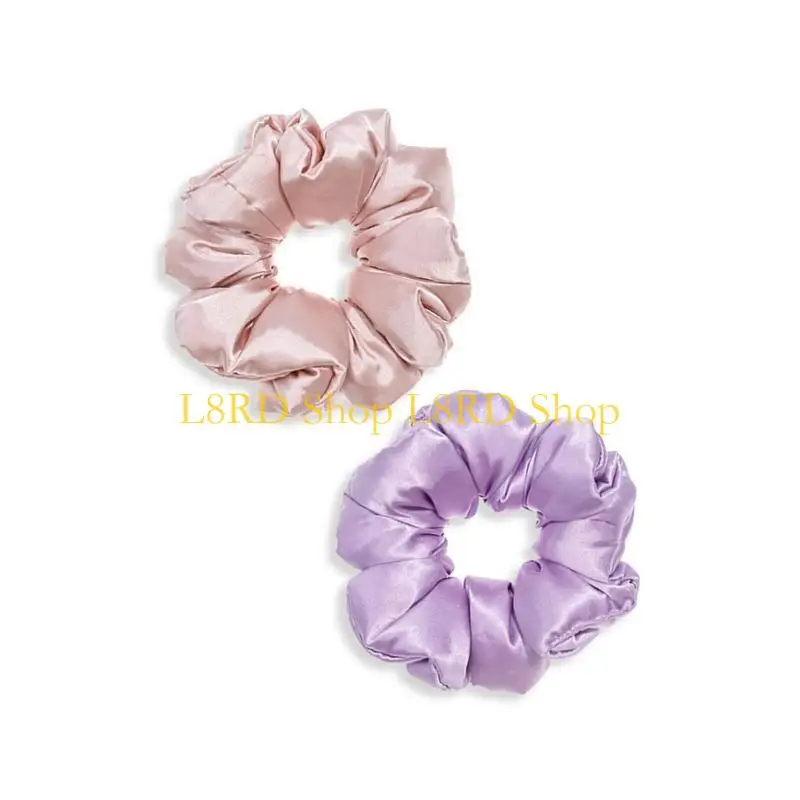 L8RD 2pcs Soft Elastic Hair Accessories for Women for Daily and Special Occasion