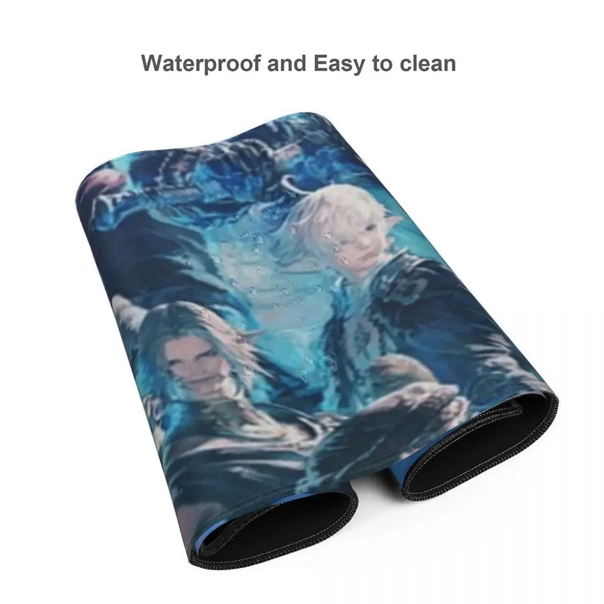 Final Fantasy XIV Endwalker Large Mouse Pad Computer Keyboard Mouse Mat Gamer PC Laptop Desk Mat Office Accessories Table Mats