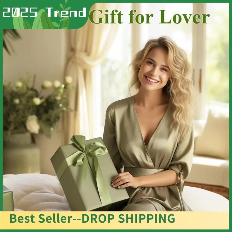 AD33 HOT Vintage Flower Table Lamp For Home, 5 Lily Of The Valley Bedside Lamps 3 Color Modes Nightstand Lamp For Bedroom US Plu
