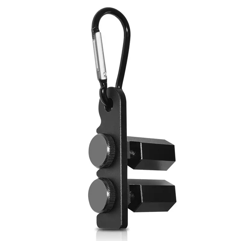 A56K Tall Stair Gauges for Framing Square,with Holder and Carabiner Stair Gauge Knob Tool for Carpentry Framing Squares Metal