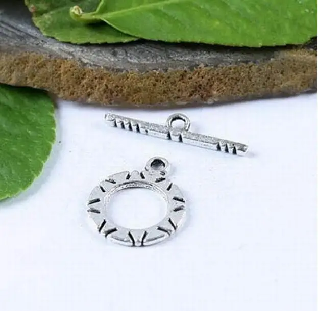 15 комплектов 19,2x15,7 мм bar24.2mm тибетские серебряные застежки h1090