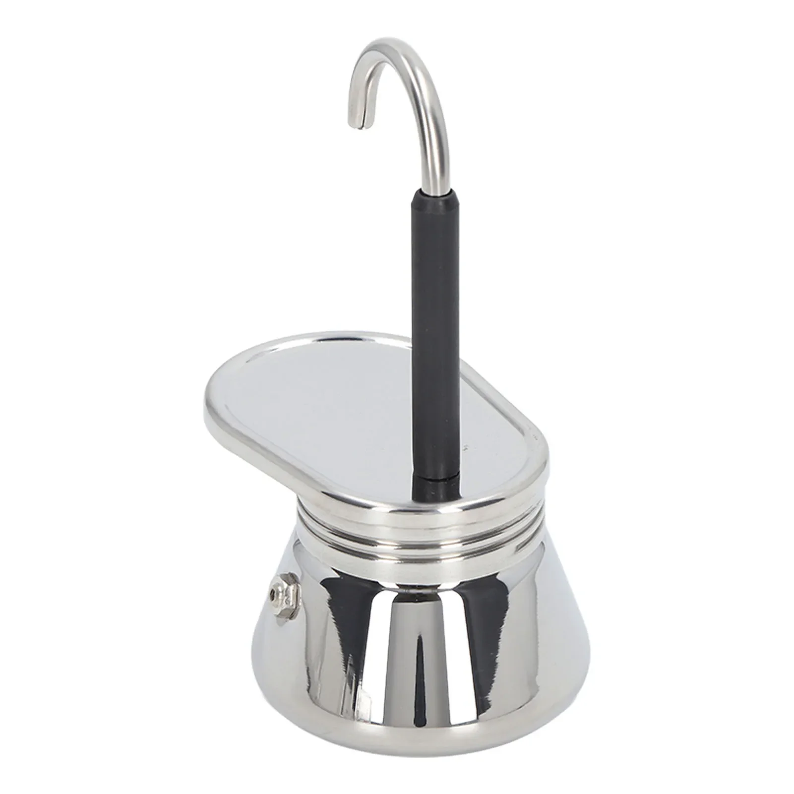 وعاء موكا بصنبور واحد من الفولاذ المقاوم للصدأ ماكينة صنع القهوة الإيطالية خفيفة الوزن للتخييم في الهواء الطلق والمنزل Cafeteira Cop Coffee