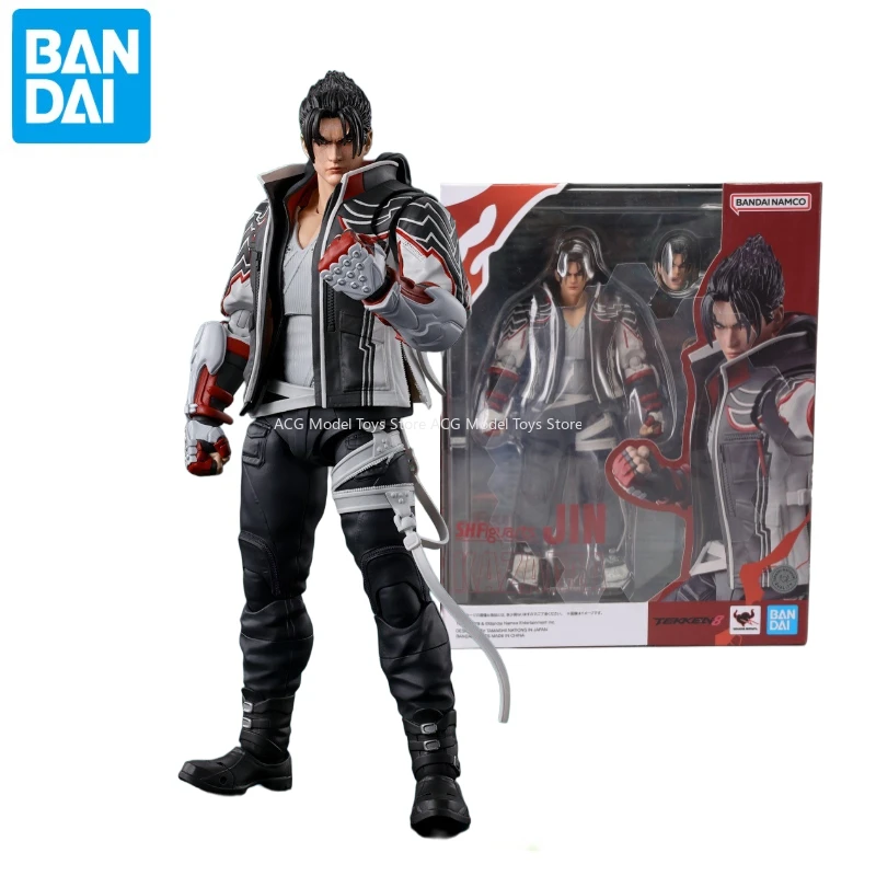 

Оригинальная Bandai S.H. Фигурка SHF Tekken 8 JINKAZAMA, фигурка, игрушки, Коллекционная модель, подарок