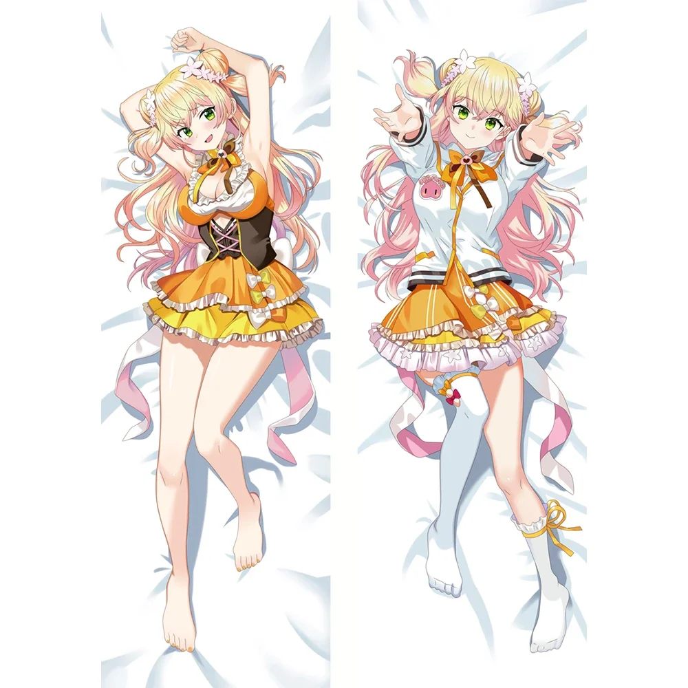 Cosplay Hololive Vtuber Pillowcase Anime Theme Pillows Cushion Hugging Body Double Sided Pillow Case Dakimakura Over Otaku Gift