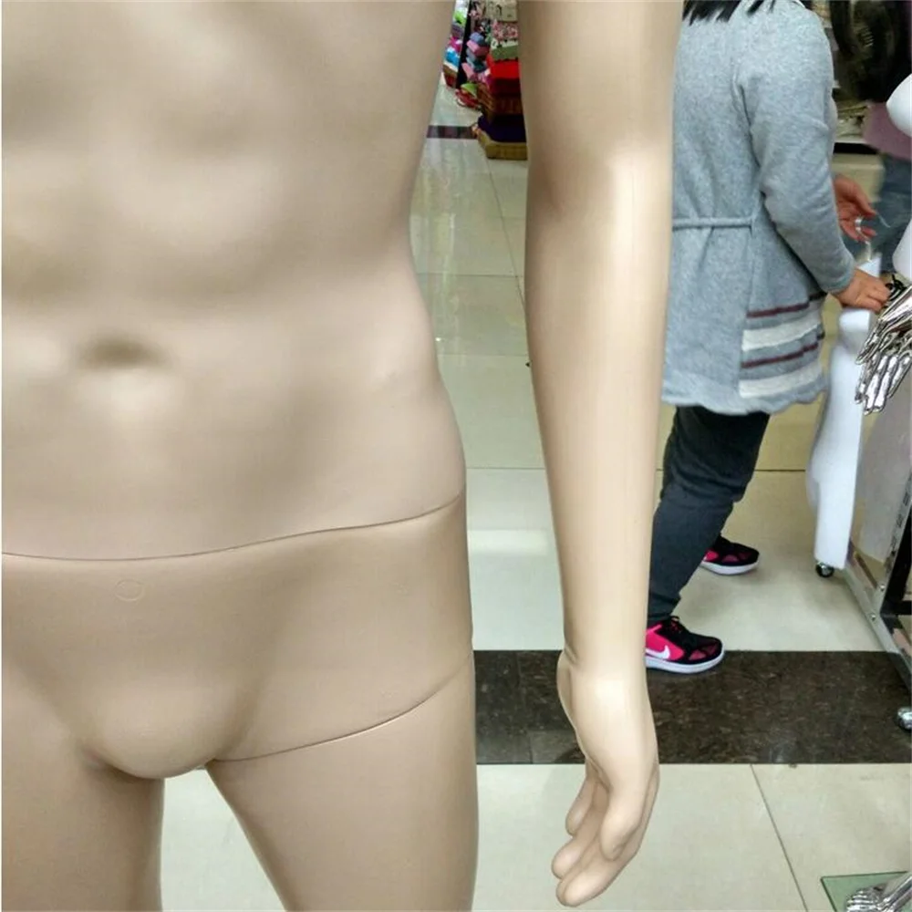 Full Plastic Torso Mannequin for Display, Male Mannequin, Jewelry, Clothes, Realist Body, Sewing, B260, 183cm