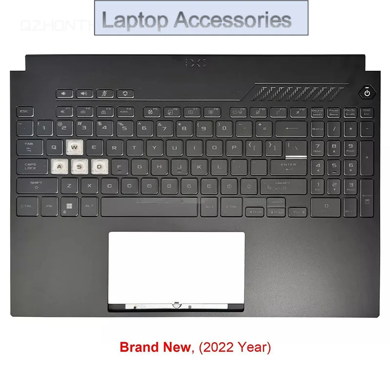 FH Palmrest with Backlit Keyboard For ASUS TUF Gaming A15 F15 FA507 FA507R FX507Z FX517  2022 Year