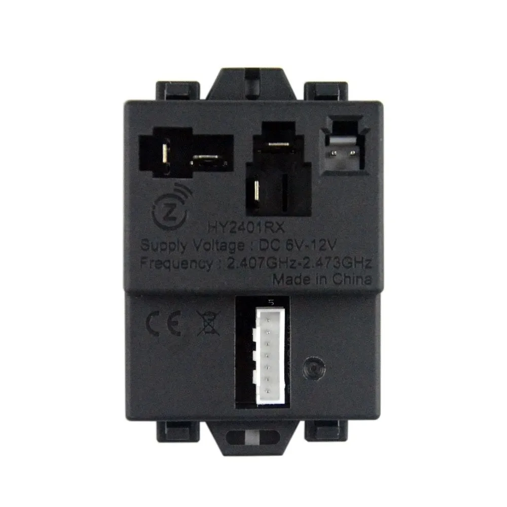 

New HY2401RX Remote Controller White Black RC Vehicle RC Receiver Plastic Circuit Board for Car