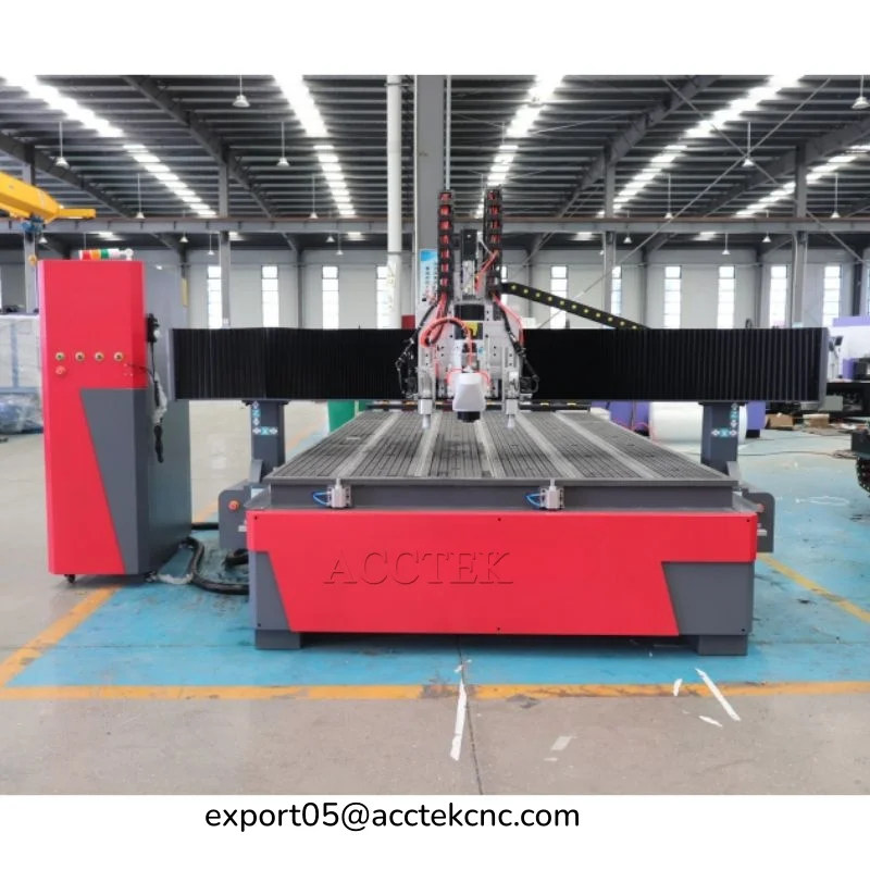 High Precision CNC Router Oscillating Knife Cutter Woodworking Aluminum Milling Machine for Hard and Soft Materials