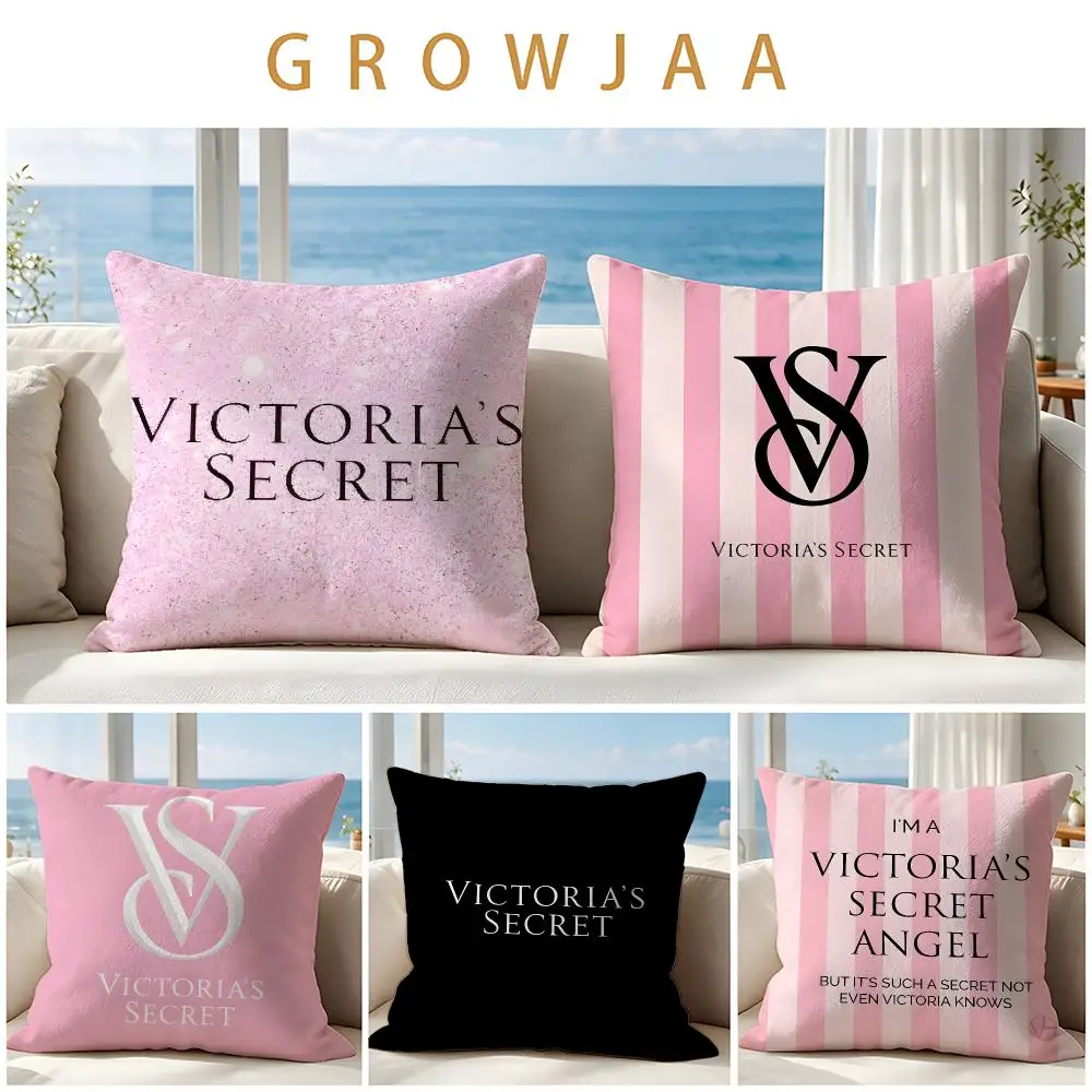 Victoria's Secret Cushion Cover Throw Pillow Short Plush Fresh Natural Cushion for Living Room Sofa Ornament Present Gift
