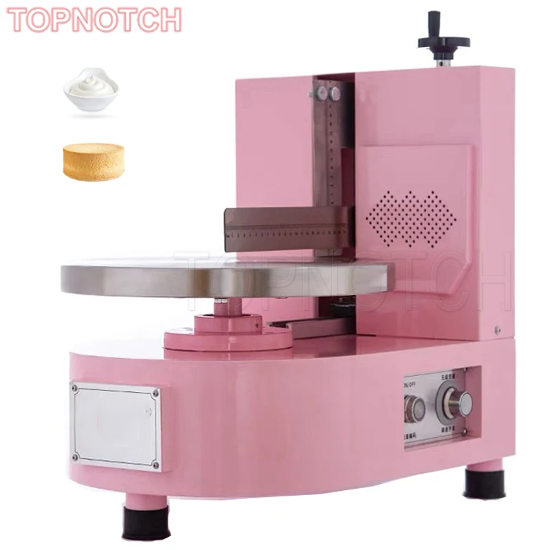 

Birthday Cake Cream Smooth Coating Decoration Machine Cakes Butter Cream Spreading Machines