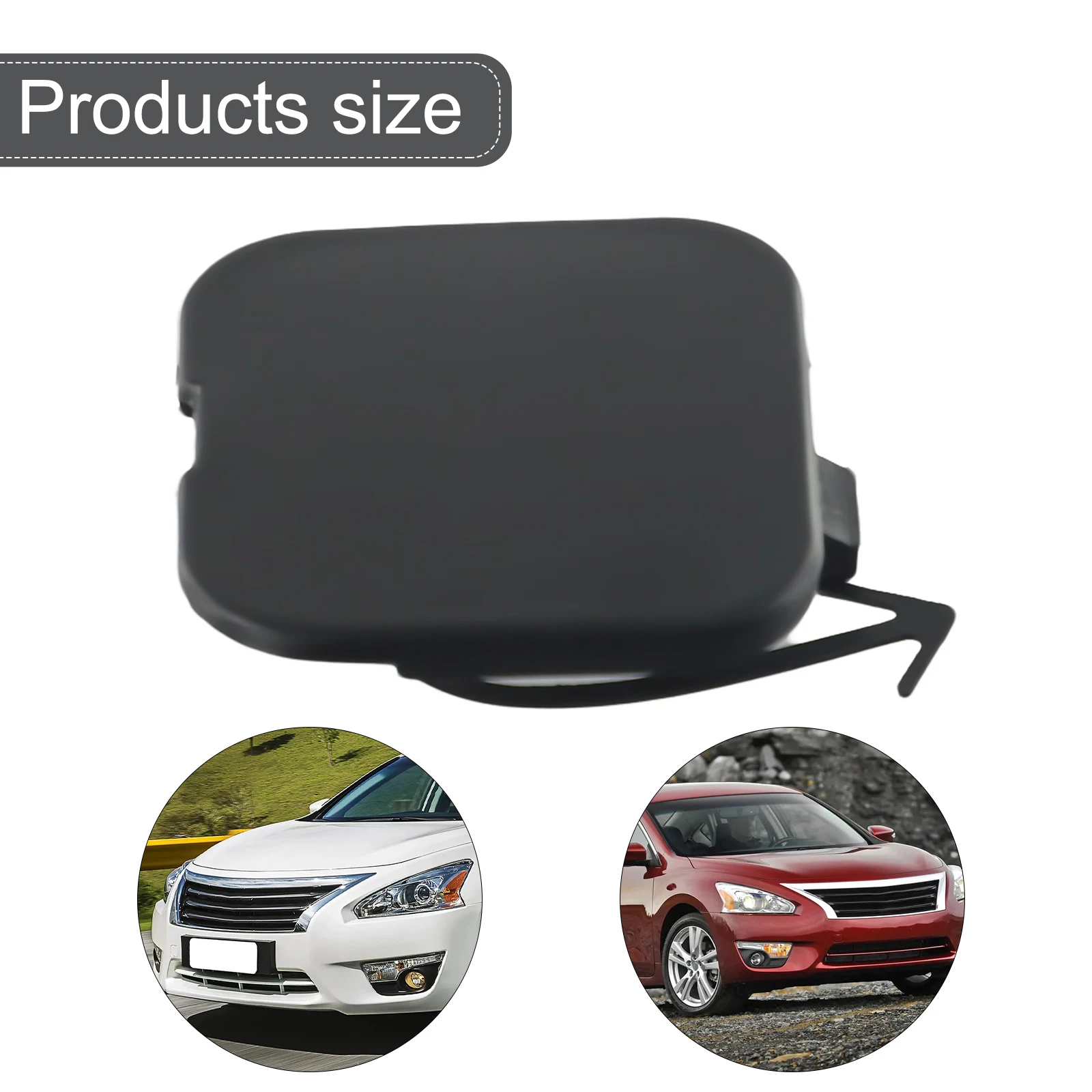 Cap Cover Parts Replacement 622A0-3TA0A ABS Accessories Black Bumper Fittings For Nissan Altima 2013-2015 Front