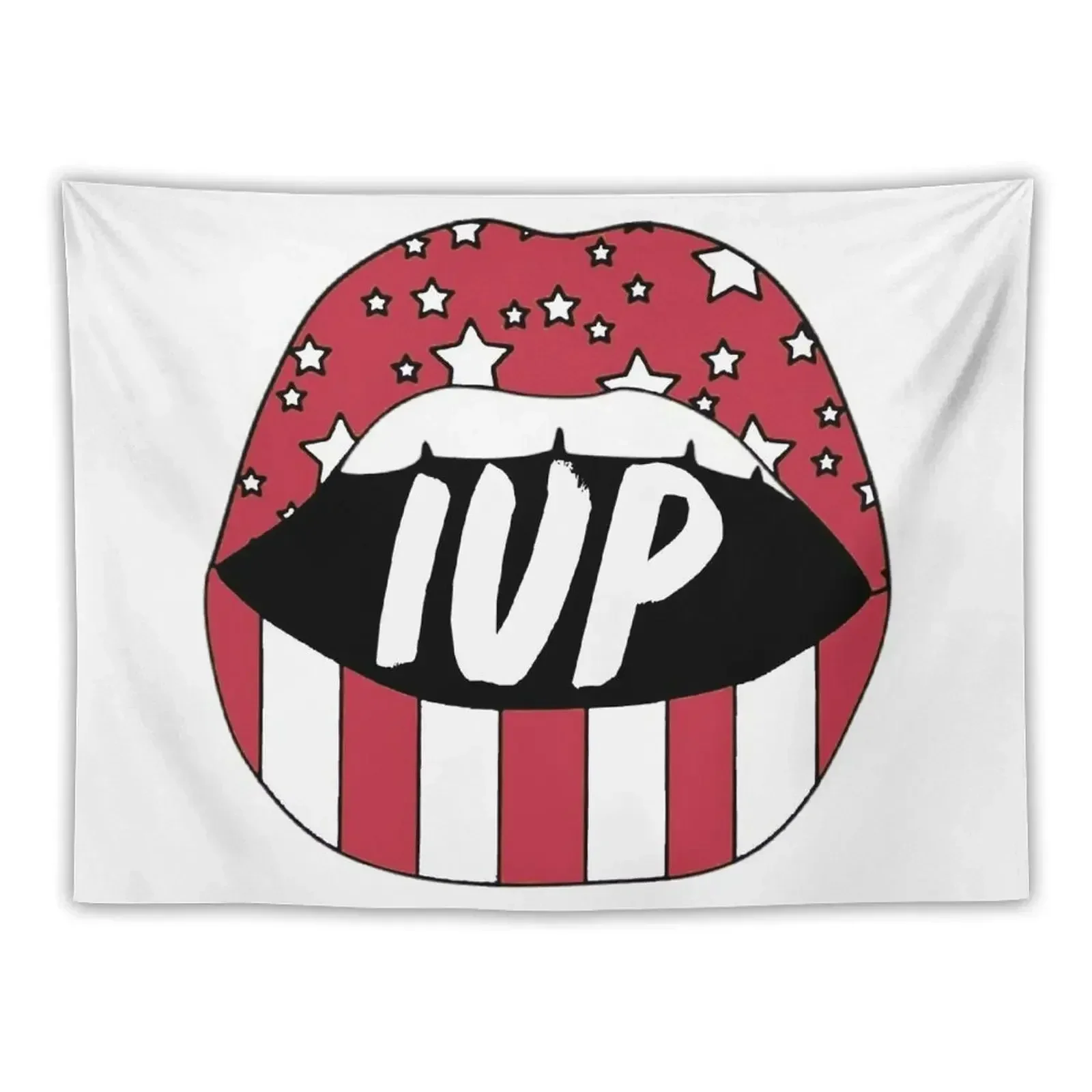 

IUP Lips Tapestry Mushroom Wallpaper Bedroom Wall Hanging Decor Decorations For Your Bedroom Tapestry