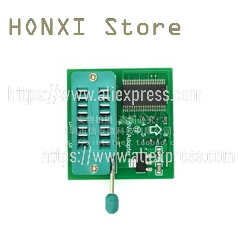 1 Buah 1.8 V Konversi A SPI Flash SOP8 DIP8 Piring Konversi Motherboard MX25 W25 1.8 V Piring Adaptor