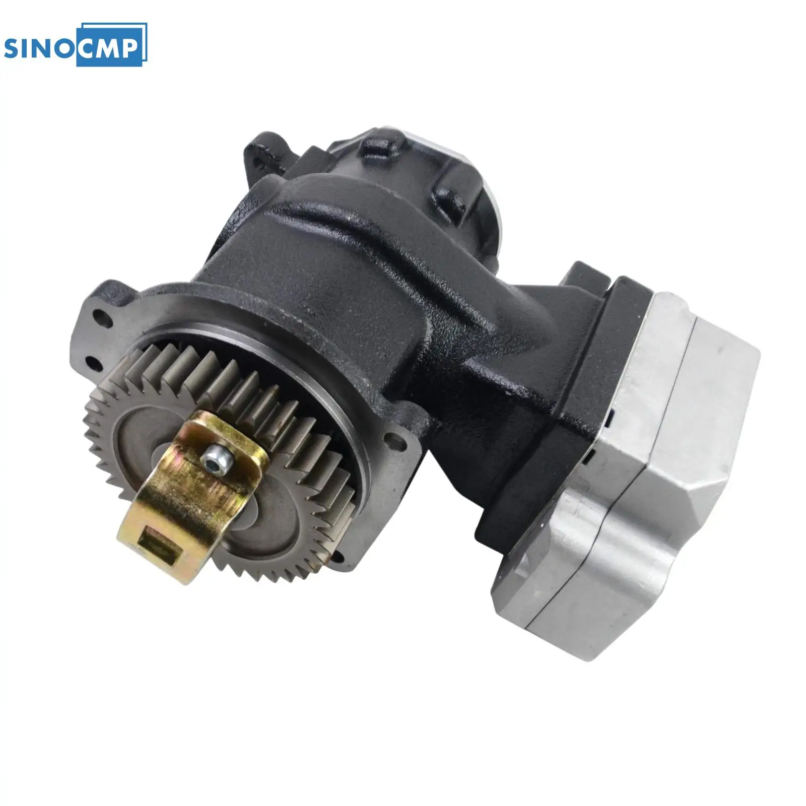 

3103413 3680441 3101137 4952758 SINOCMP 1PCS Air Brake Compressor For Cummins Engine QSX15 Excavator Engine Replacement Parts