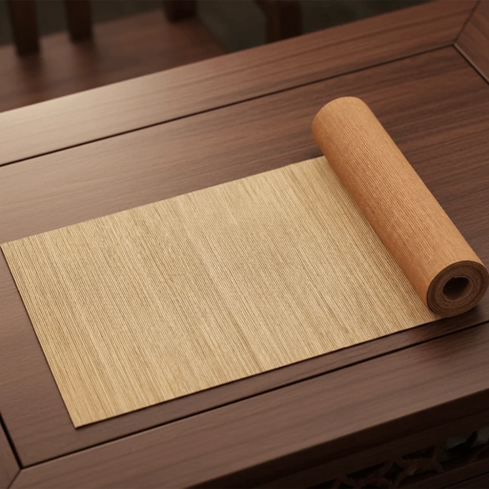 Home Decoration Japanese Style Natural Bamboo Tea Table Runner Insulated Traditional Table Pad Cutting Vintage Placemat Cafe