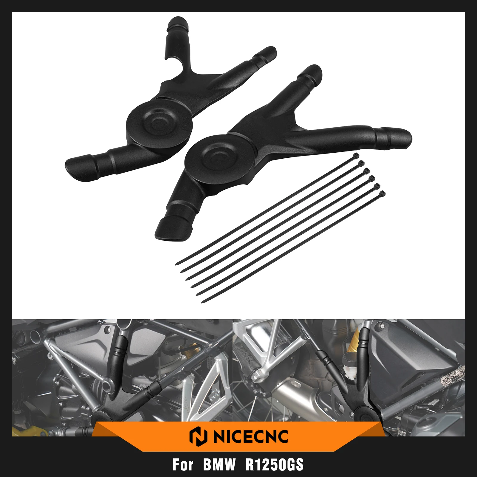 For BMW R1200 GS R1250 GS R1200GS Adventure R1250GS Adventure R1200GSA R1250GSA Motorcycle Frame Protectors Frame Wrap Cover