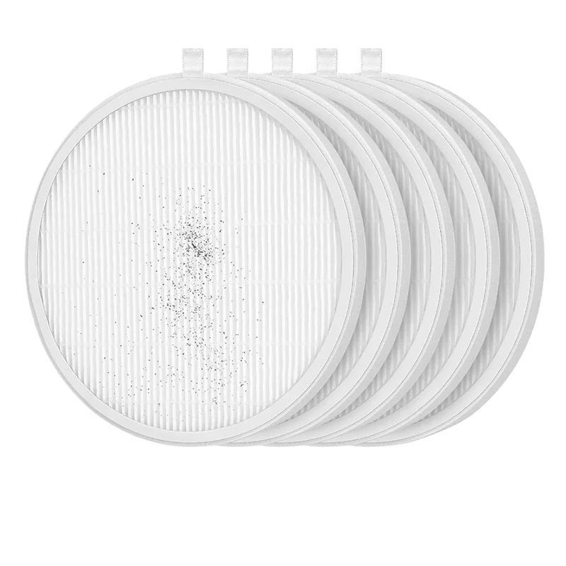 ABBK-5 Confezione di filtri riutilizzabili per collettore di polveri per unghie per filtro Melodysusie Hpro senza filtro antipolvere per unghie