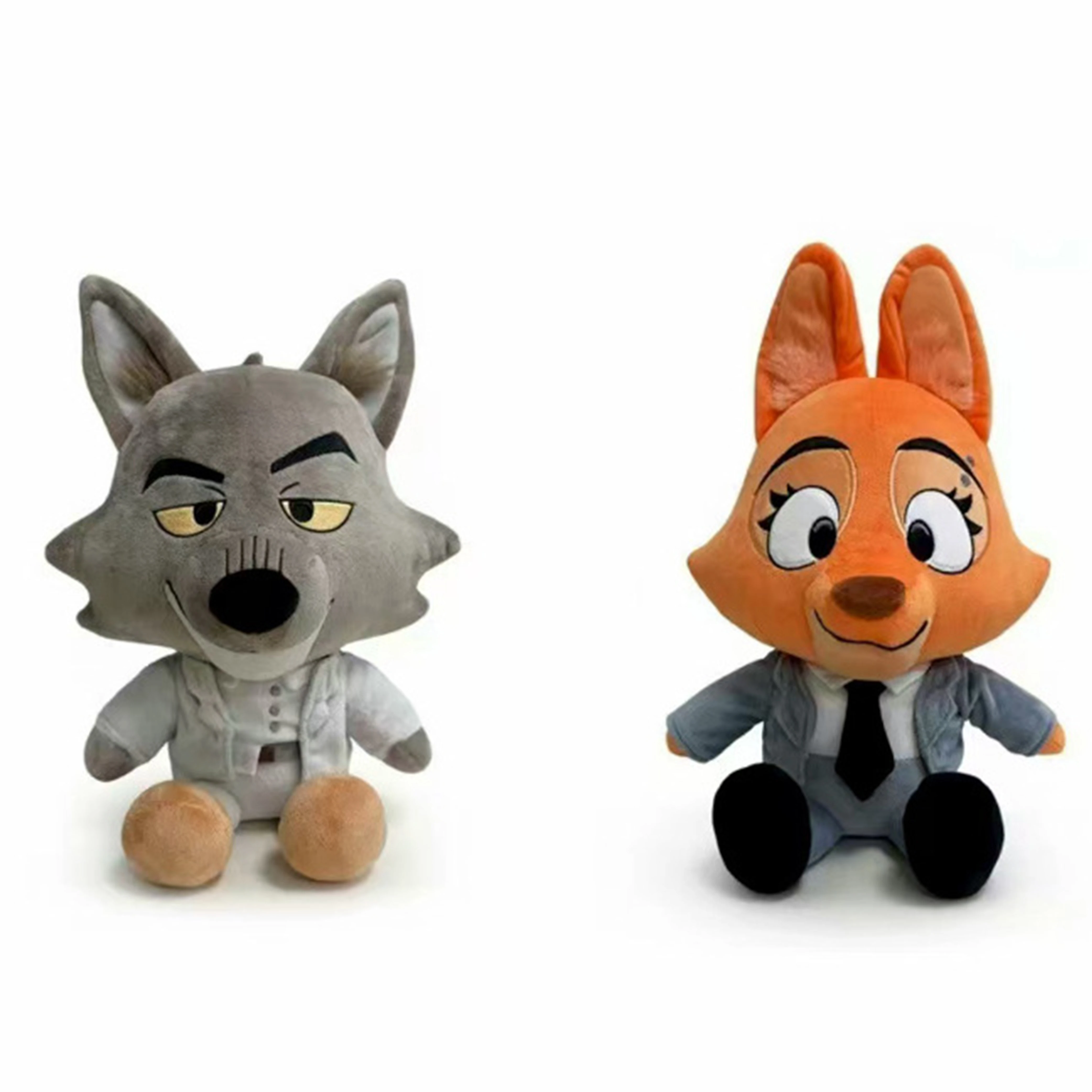 

Плюшевые куклы The Bad Guys Diane Foxington Mr. Wolf, хлопковая кукла, аниме, периферийные устройства, мягкая коллекция кукол, милый декор для комнаты, игрушки, подарки