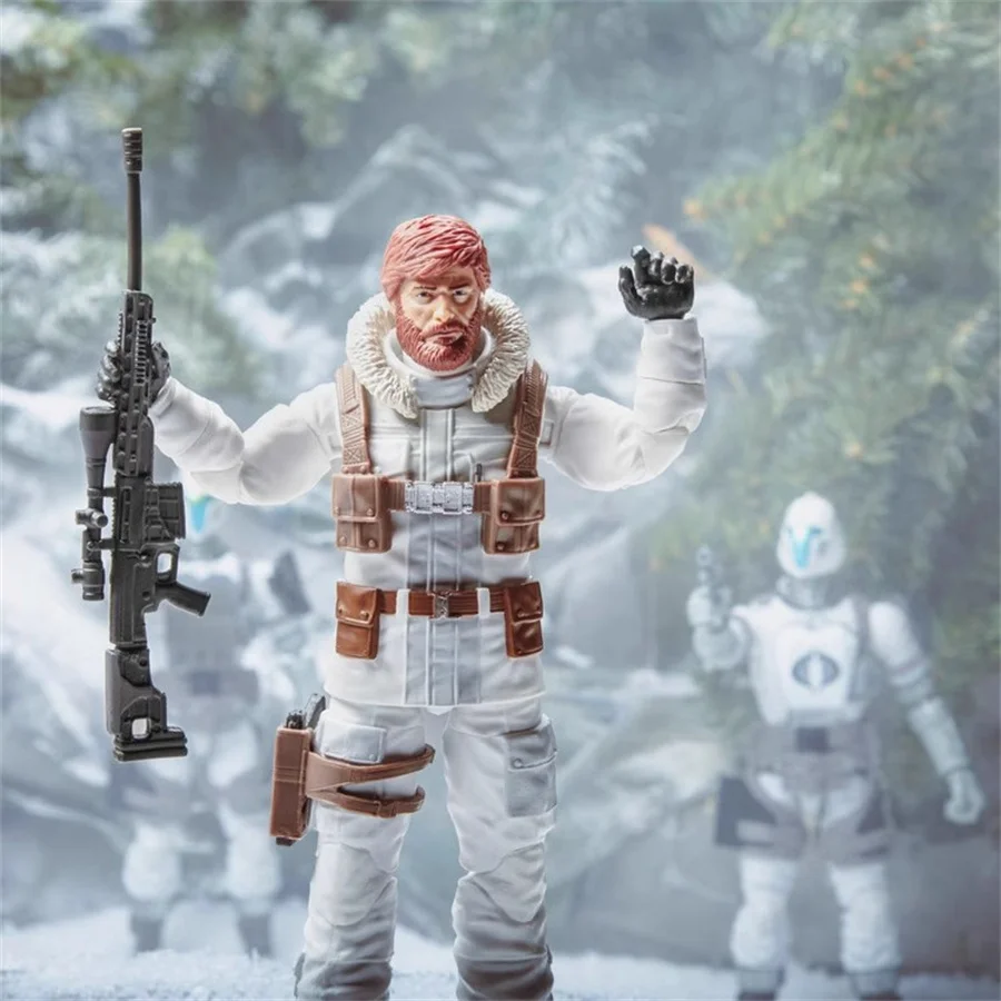 

16cm Special Forces G.I.Joe Snowman Snow Bat Monster 6 Inches Action Figures Animation Peripheral Models Toys Ornaments Gifts