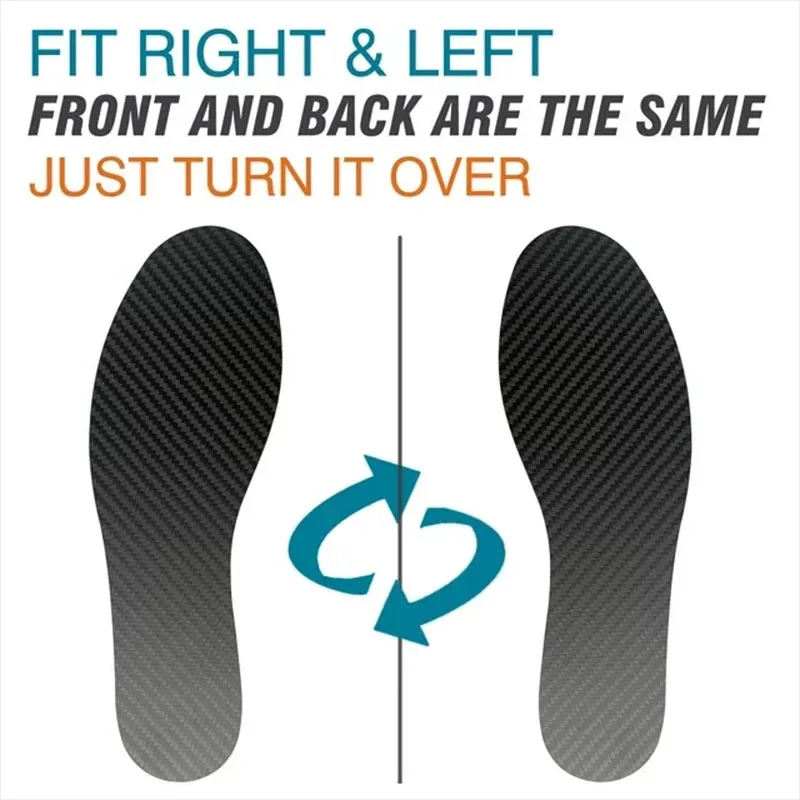 نعل داخلي من ألياف الكربون 1.2 مم ونعل داخلي ممتص للصدمات، كسور القدم، أساور Hallux Rigidus و Limitus، حشوة حذاء صلبة للرياضة