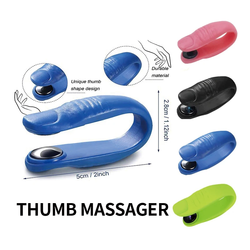 Tiger Point Thumb Massage Clip Acupressure Point Massager Meridian Massage Clip