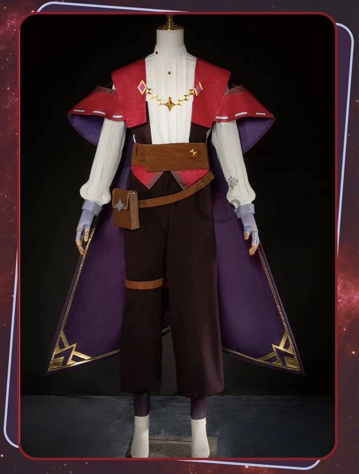 Disfraz de cosplay de Game Roco Kingdom Enzo para hombre, conjunto completo, traje de alta calidad, Halloween, Carnaval, AniMuse