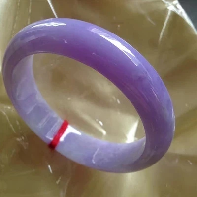 

Natural Burmese Jade And Purple Bracelet Elegant Princess Jewelry