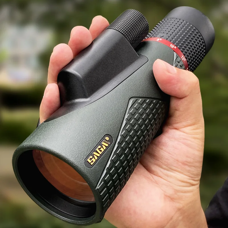 SAGA-Variable Magnification Monocular Telescope, 56 Large Aperture, Outdoor Sports, Mountaineering Viewing