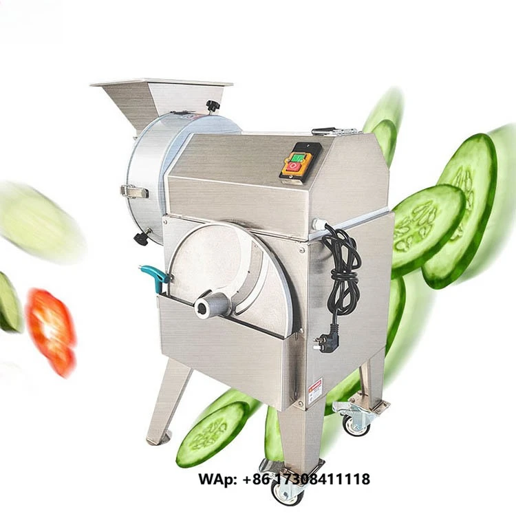 Commercial Small Automatic Vegetable Carrot Potato Cucumber Onion Cutting Machine Fruit Dicer
