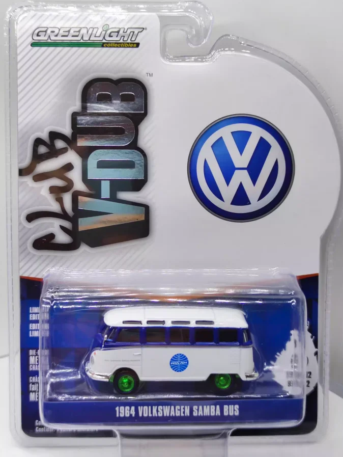 1:64 1964 VOLKSWAGEN SAMBA BUS BEETLE Series  Diecast Metal Alloy Model Car Toys For  Gift Collection