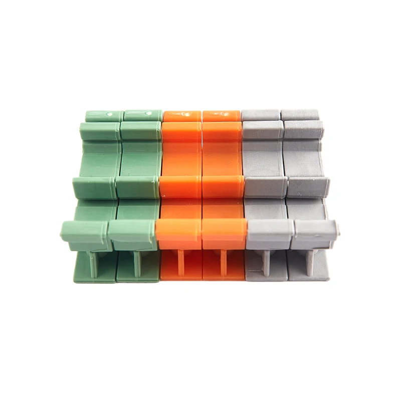 1 Set PCB 25mm DIN Rail Mounting Adapter Circuit Board Bracket Holder Carrier Clips DIN35 C45 43.5X10X19mm