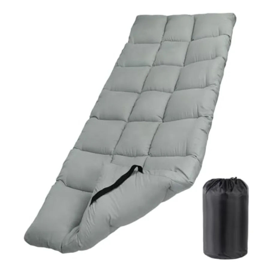 

Cot Mattress Pad-Cot Pads for Camping Cot Mattress Topper Camping Mattress Sleeping Pad 75"x30" Soft Lightweight Quilted Pads f