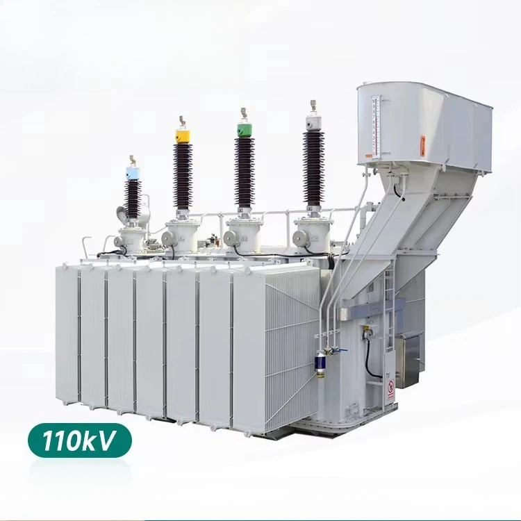 Leistungstransformator 10 kV 35 kV Vertrieb Öl-eingetauchter dreiphasiger Unterstationstransformator