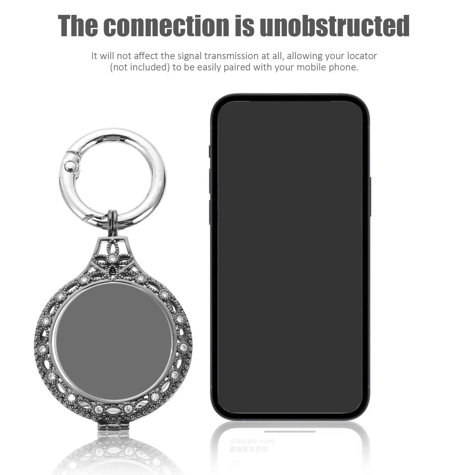 

1pc Anti-Lost Device Protective Cover For Smart Shockproof Stainless Steel Anti-Collision Scratch Resistant Tracer Cover