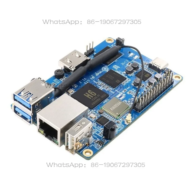 Pi 3 LTS Development Board Allwinner H6 Support System Programming Robot
