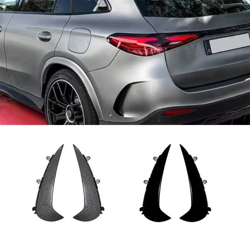 

For Mercedes Benz GLC Class X254 AMG Line 2023+ High Quality ABS Bright Black Air Vent Rear Wind knife car accessories Body kit