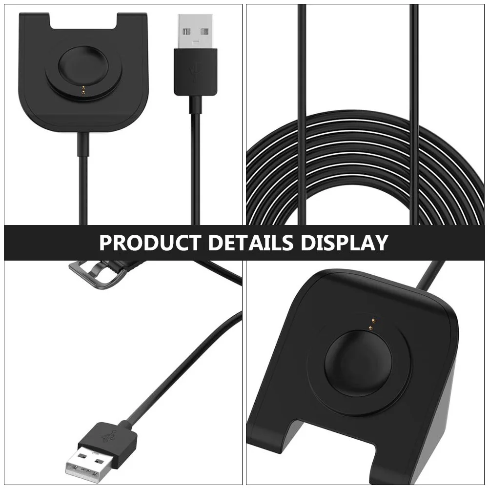 

Smartwatch St Premium TPE Material Stable Charging Cable High Purity Wire Core Compact Design Easy to Carry Protective